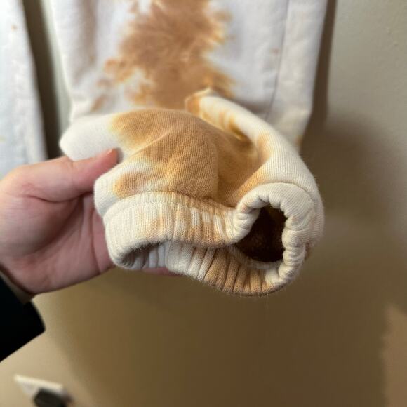 Mate The Label Ginger Tie Dye Sweatpant Joggers Fleece Organic Cotton Size XL - Picture 9 of 13